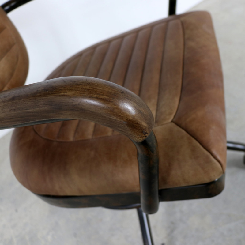 Brown Leather Office Chair Brown Leather Office Chair
