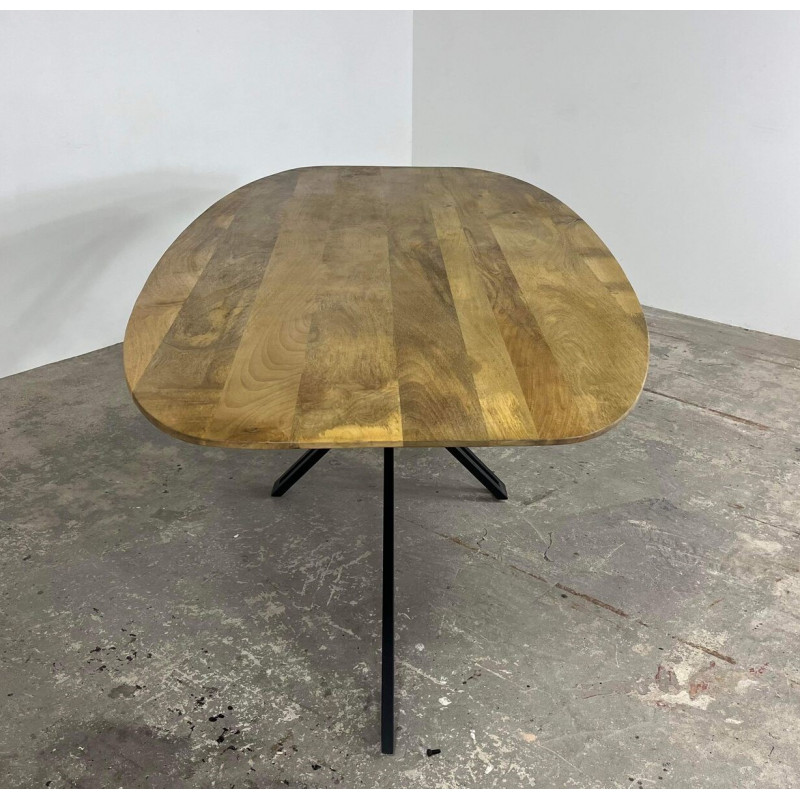 Mango Wood Oval Dining Table Mango Wood Oval Dining Table