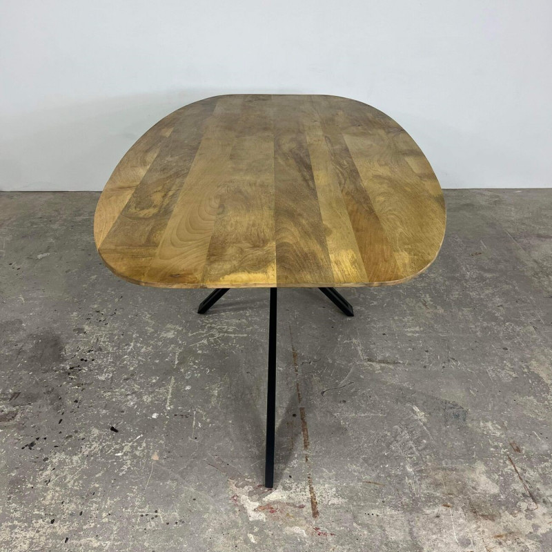 Mango Wood Oval Dining Table Mango Wood Oval Dining Table