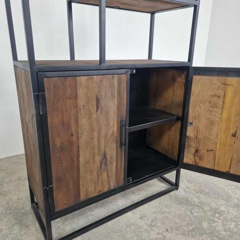 Burnt Mango Bookcase