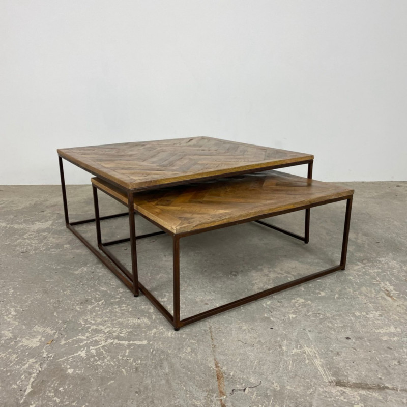 Mississippi Set of 2 Coffee Tables