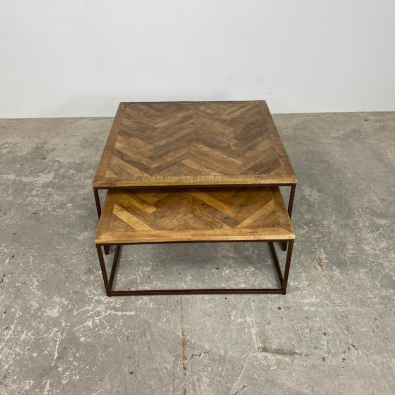 Mississippi Set of 2 Coffee Tables