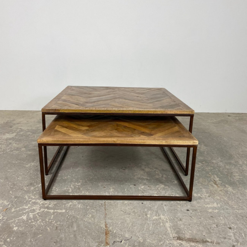 Mississippi Set of 2 Coffee Tables