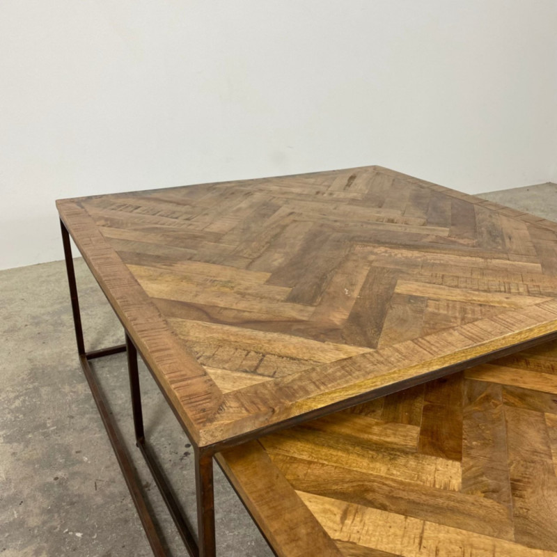 Mississippi Set of 2 Coffee Tables