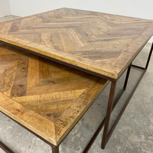 Mississippi Set of 2 Coffee Tables