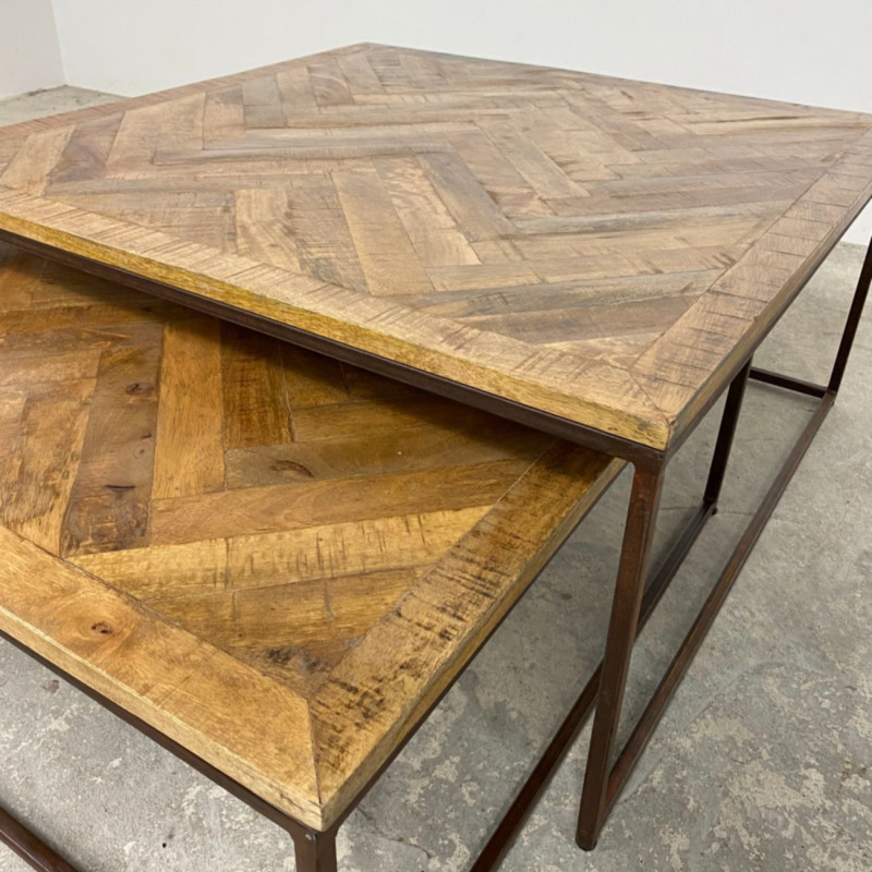 Mississippi Set of 2 Coffee Tables