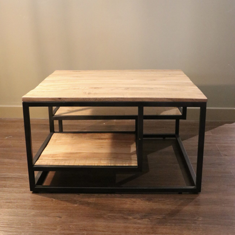 Raymond Coffee Table with Shelves Raymond Coffee Table with Shelves