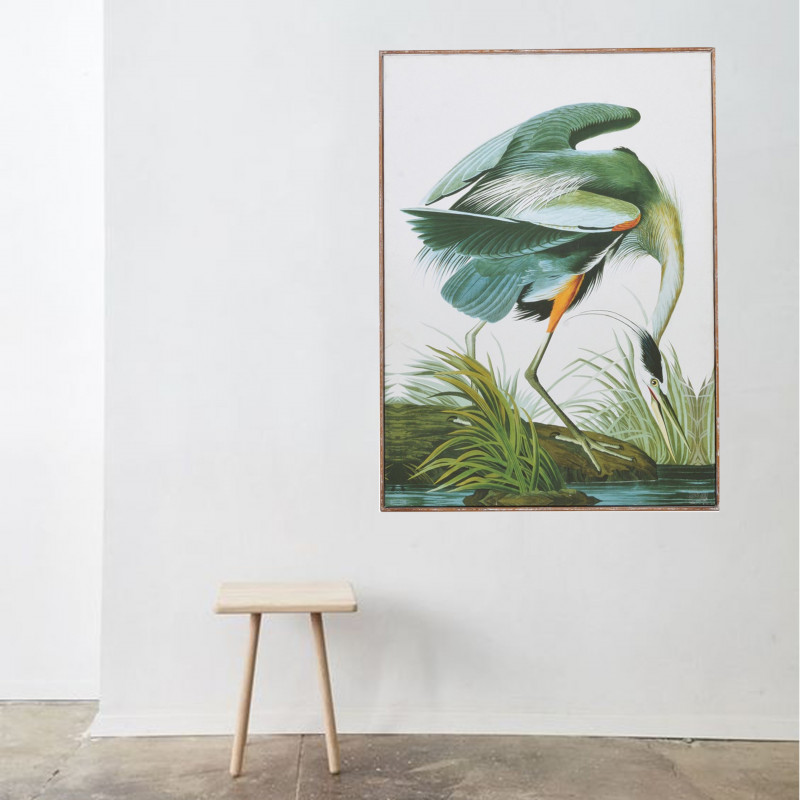 Large Green Crane Picture