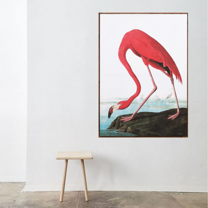 Large Pink Flamingo Picture