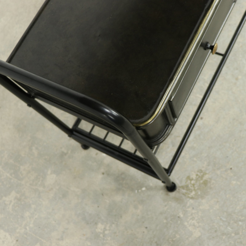 Black Metal Cloakroom Stand Black Metal Cloakroom Stand