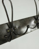 Black Metal Cloakroom Stand Black Metal Cloakroom Stand