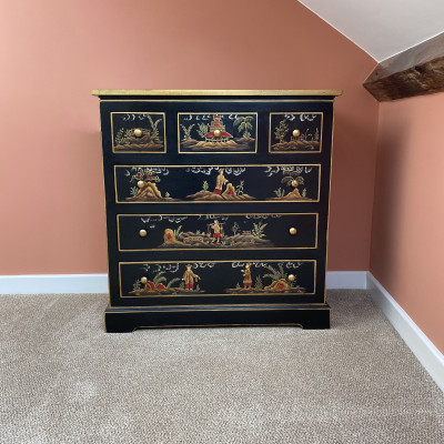 Oriental 6 Drawer Chest