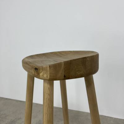 Weathered Oak Stool