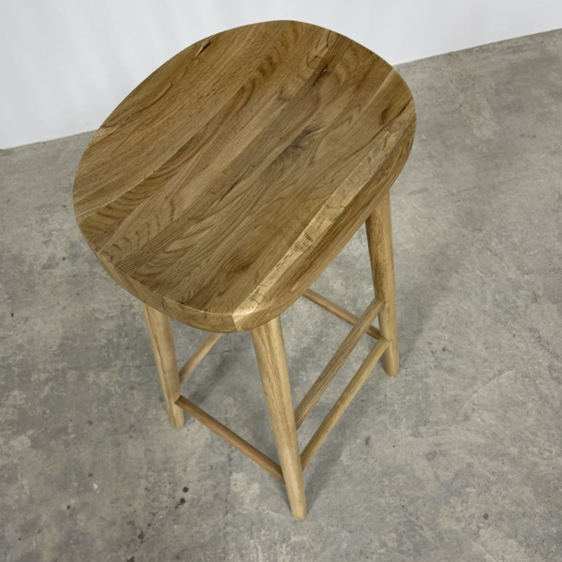 Weathered Oak Stool Weathered Oak Stool