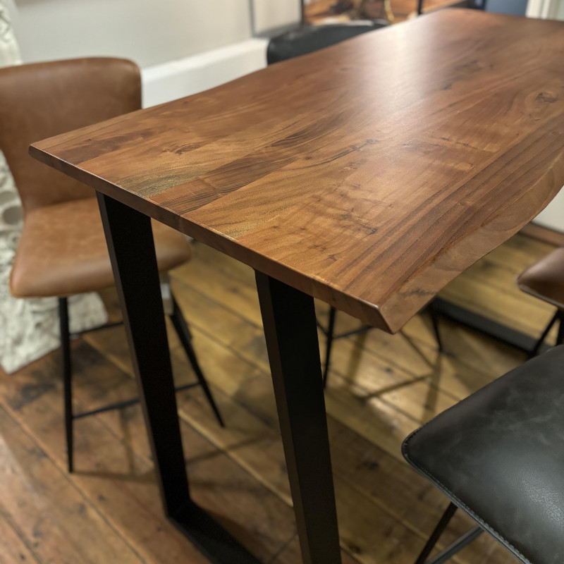 Acacia Breakfast Bar Table Acacia Breakfast Bar Table
