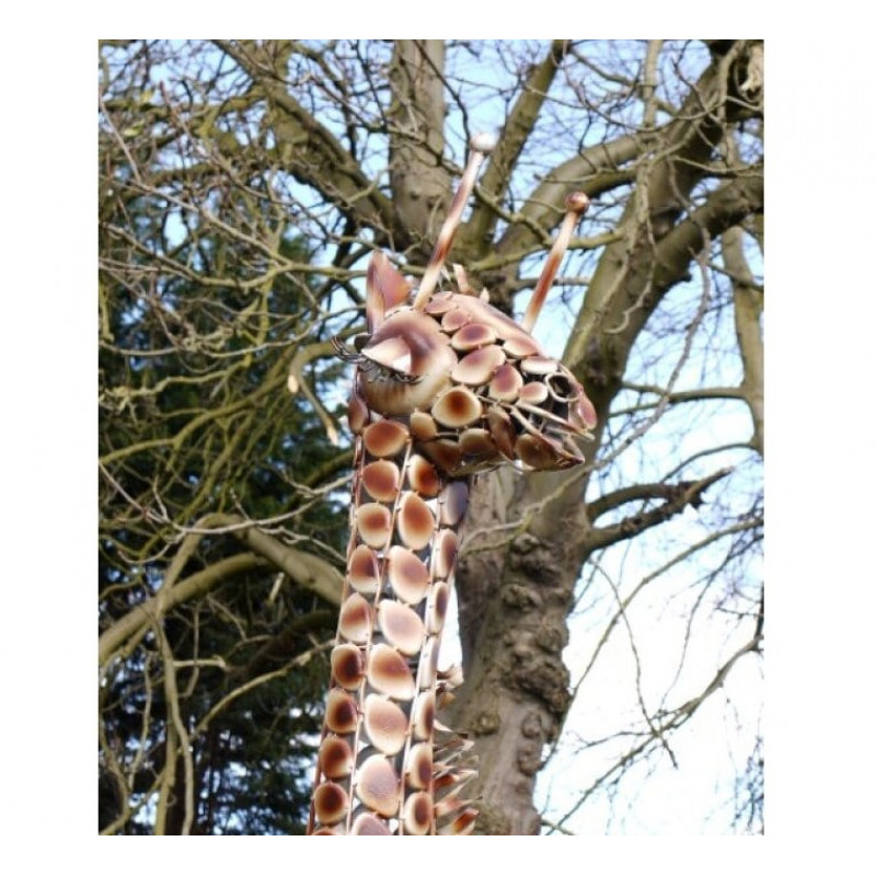 Metal Outdoor Giraffe 