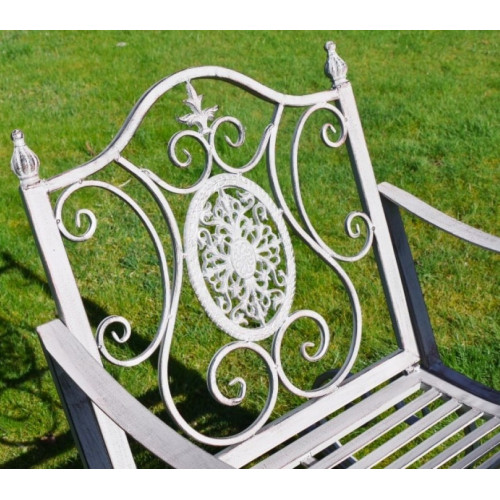 Grey Antiqued Rocking Chair