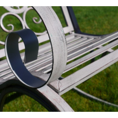 Grey Antiqued Rocking Chair