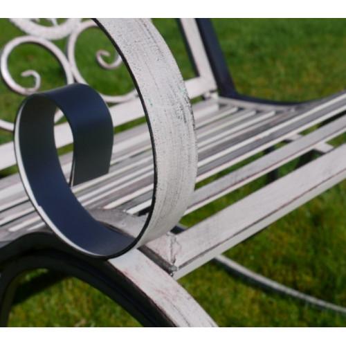 Grey Antiqued Rocking Chair
