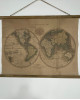 Small Fabric Hanging Map Small Fabric Hanging Map