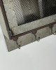 Metal Wall Storage Unit with Hooks Metal Wall Storage Unit with Hooks