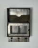 Metal Wall Storage Unit with Hooks Metal Wall Storage Unit with Hooks