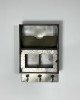 Metal Wall Storage Unit with Hooks Metal Wall Storage Unit with Hooks