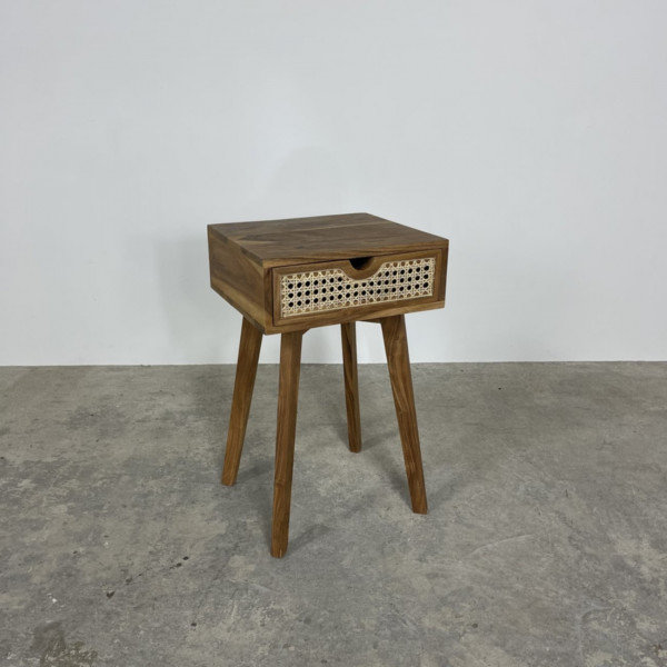 Rattan 1 Drawer Bedside Cabinet Rattan 1 Drawer Bedside Cabinet