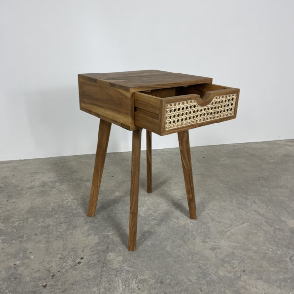 Rattan 1 Drawer Bedside Cabinet Rattan 1 Drawer Bedside Cabinet