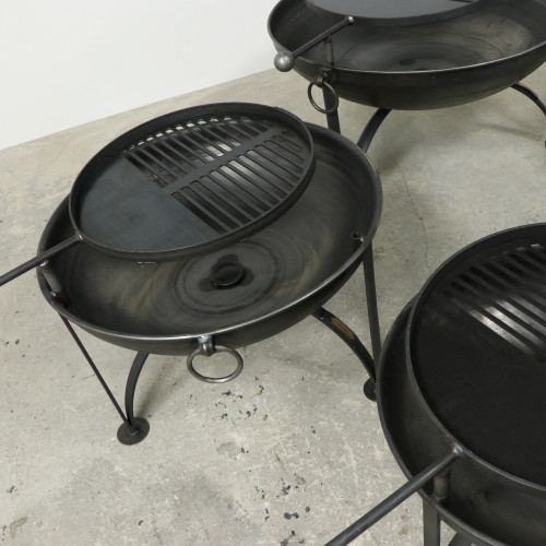 Arched Leg Firepit with Removable Griddle