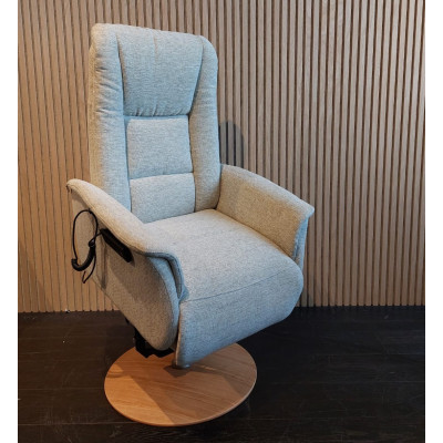Fast Track Lift and Rise Rupert Electric Recliner Chair in Spring Fabric