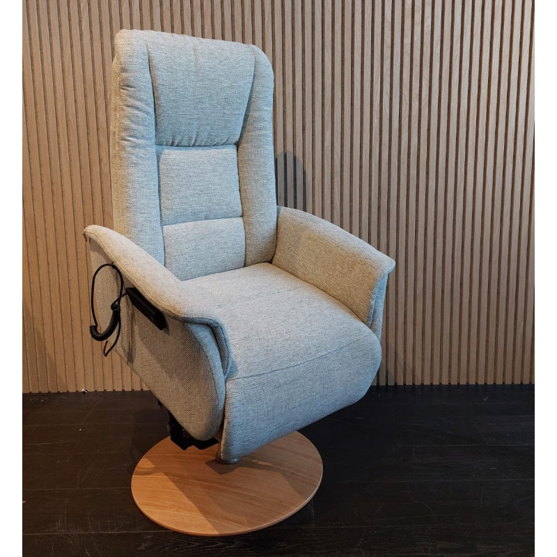 Fast Track Lift and Rise Rupert Electric Recliner Chair in Spring Fabric