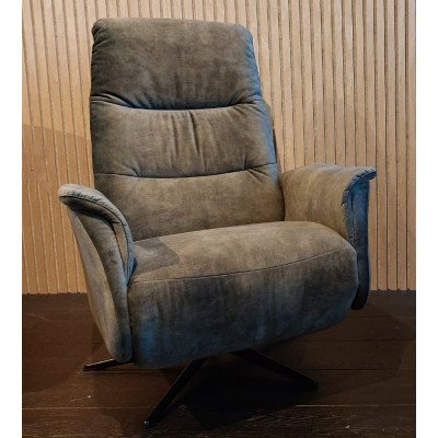 Fast Track Tate Electric Recliner Chair in Jade Velvet