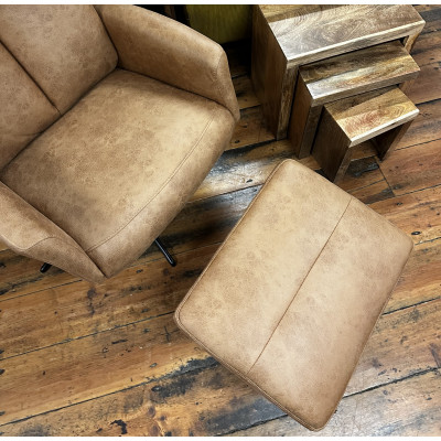 Tan Hygge Reclining Chair 