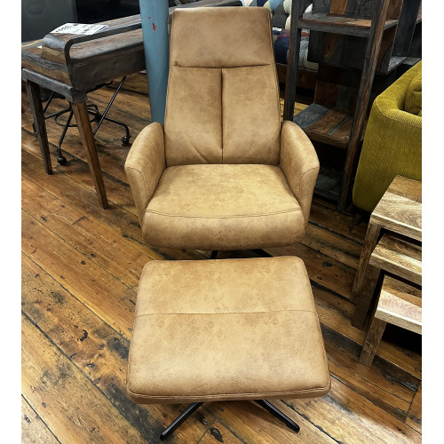 Tan Hygge Reclining Chair 
