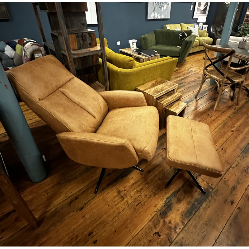 Tan Hygge Reclining Chair 
