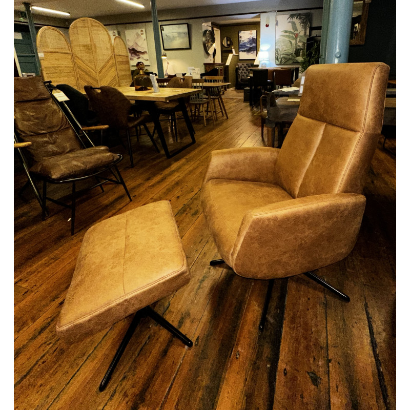 Tan Hygge Reclining Chair 