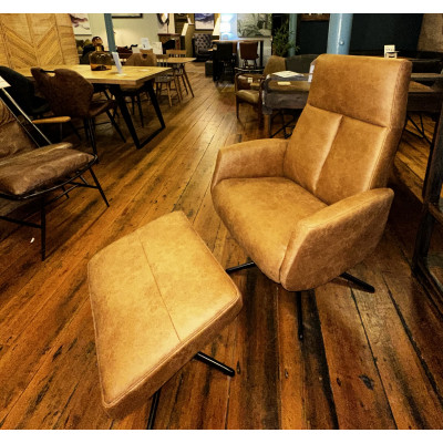 Tan Hygge Reclining Chair 
