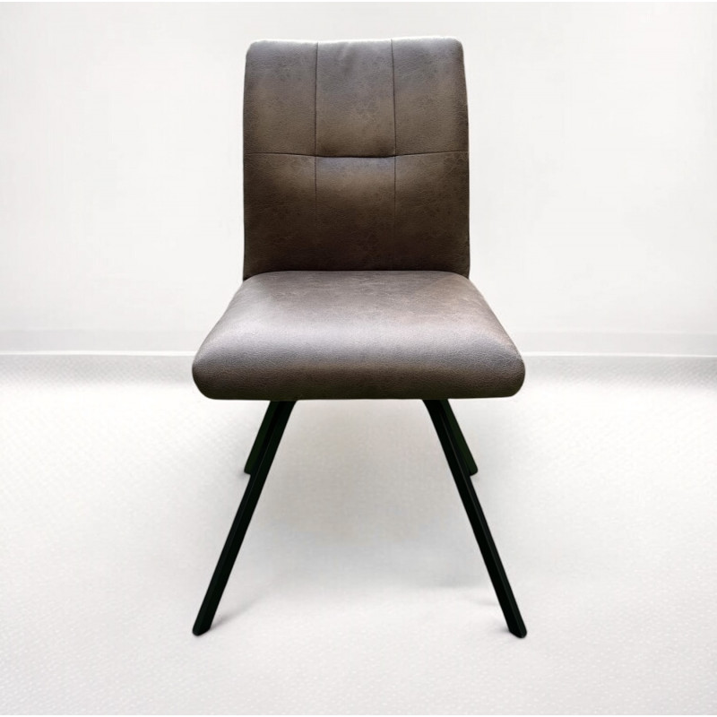 Selmy 2 Swivel Dining Chair Nutmeg