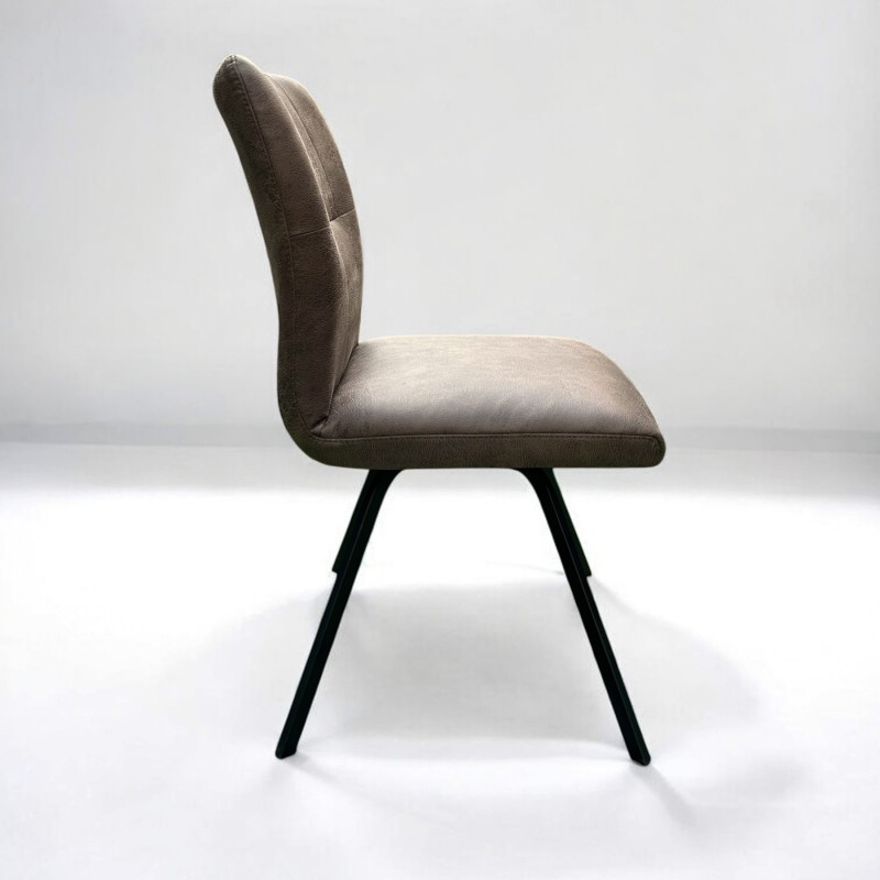 Selmy 2 Swivel Dining Chair Nutmeg