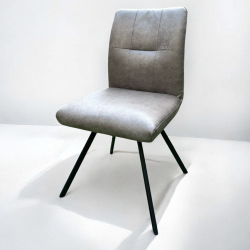 Selmy 2 Swivel Dining Chair Steel