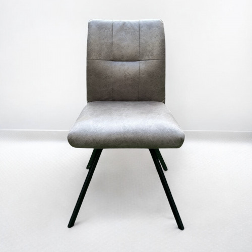 Selmy 2 Swivel Dining Chair Steel
