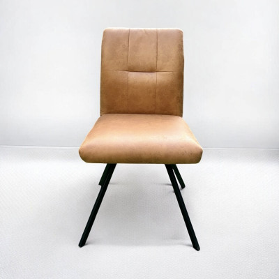 Selmy 2 Swivel Dining Chair Tan