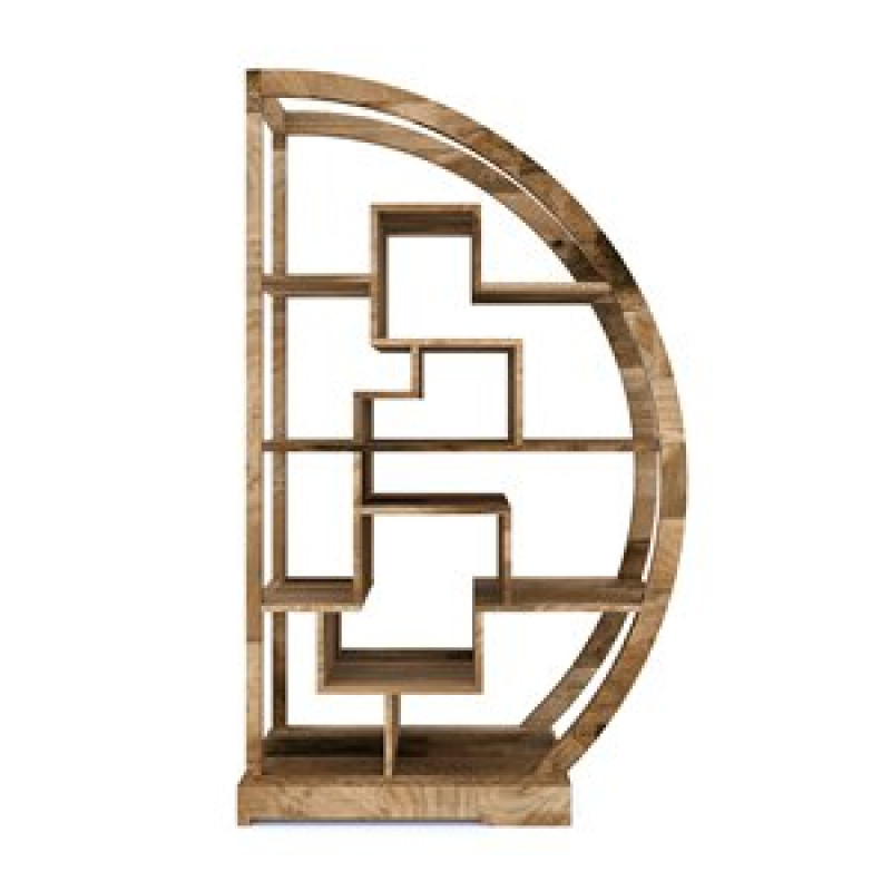 Boxy Mango Half Round Display Unit