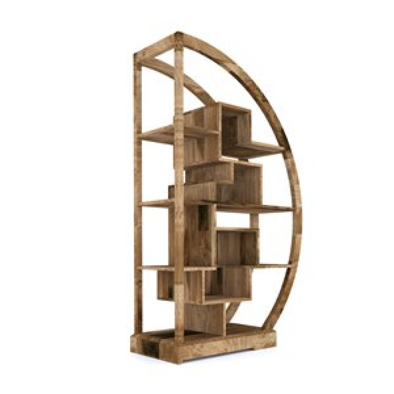 Boxy Mango Half Round Display Unit
