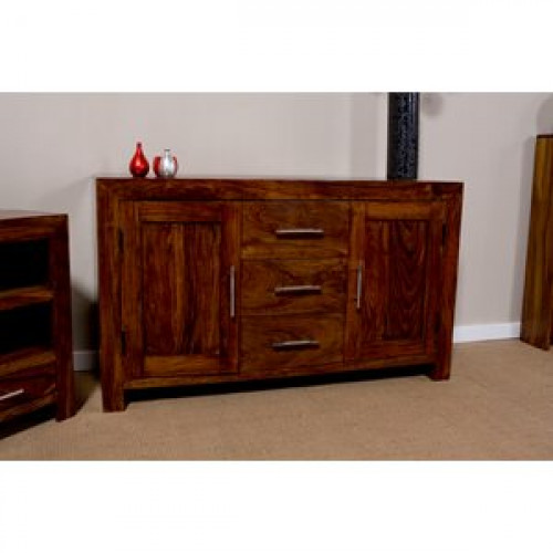 Boxy Sheesham Sideboard Boxy Sheesham Sideboard