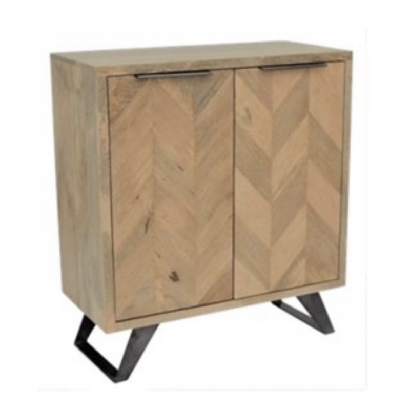 Chevron Hall Table
