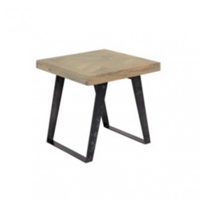 Chevron Lamp Table