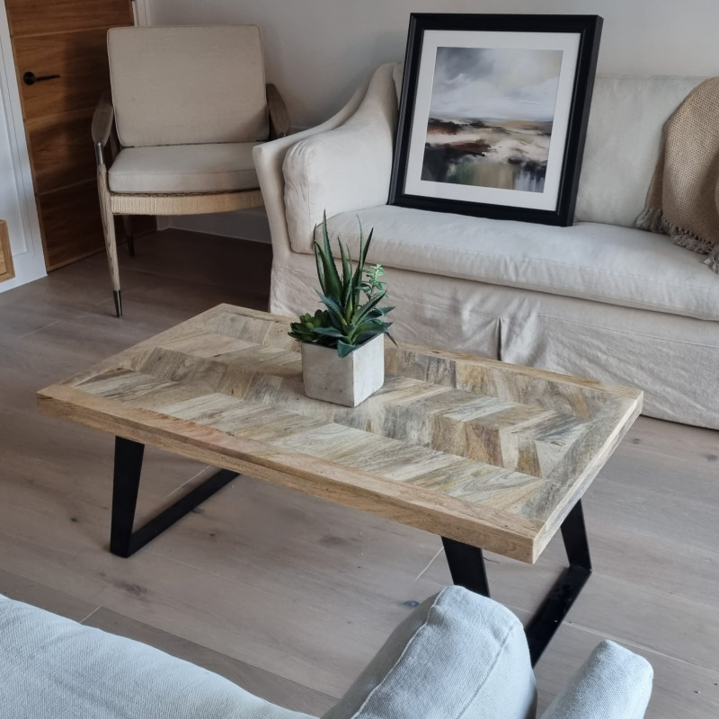 Chevron Coffee Table