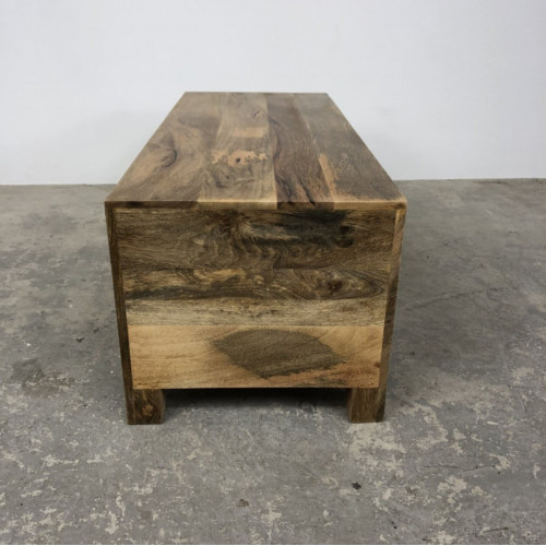 Boxy Mango 3 Drawer Coffee Table